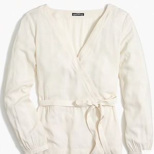NEW JCREW Wrap Top